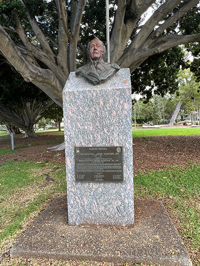 Vice-Admiral John Hunter Statue in Hunter Park